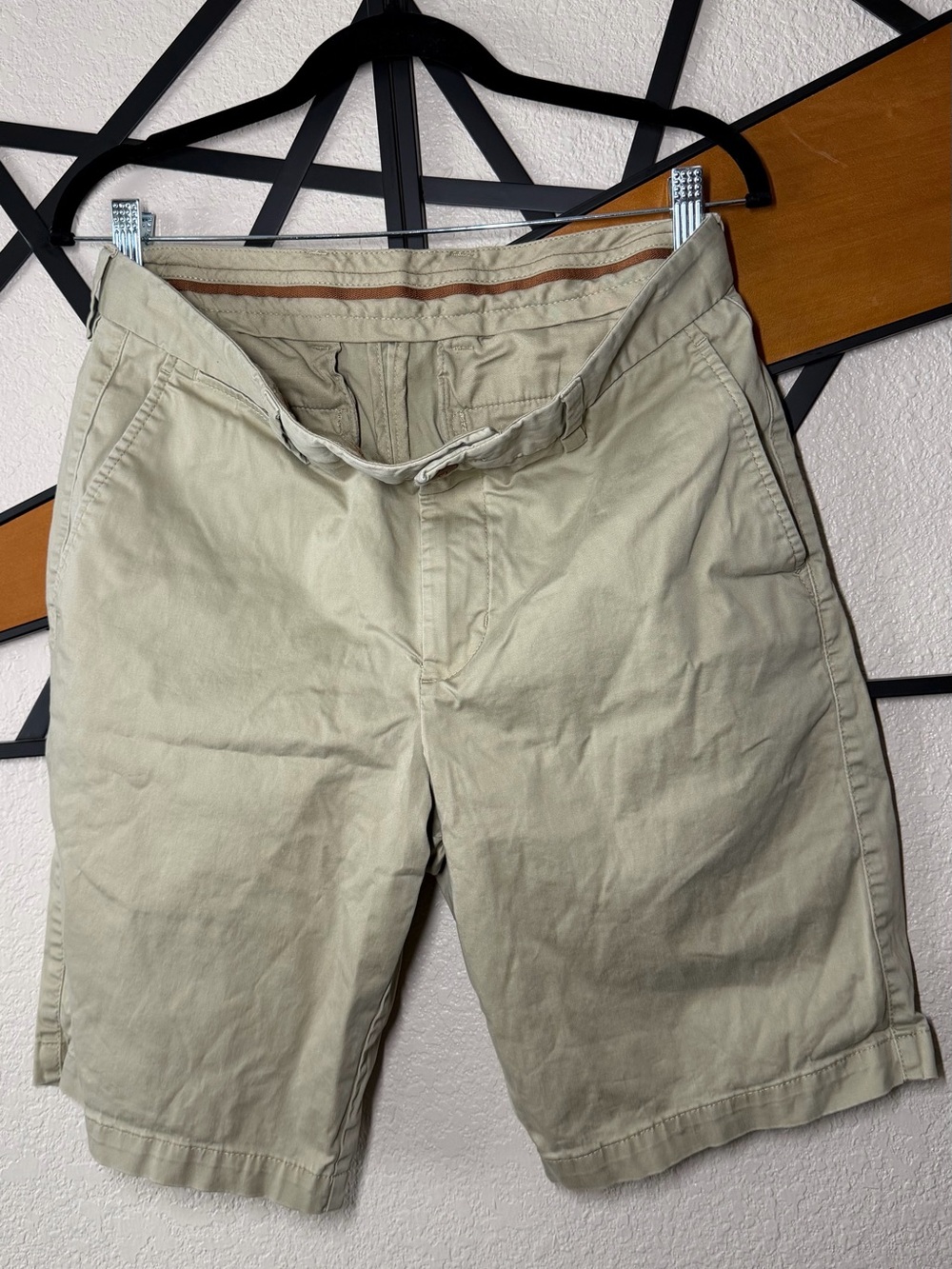 Tommy Bahama Light Khaki Flat Front Shorts
